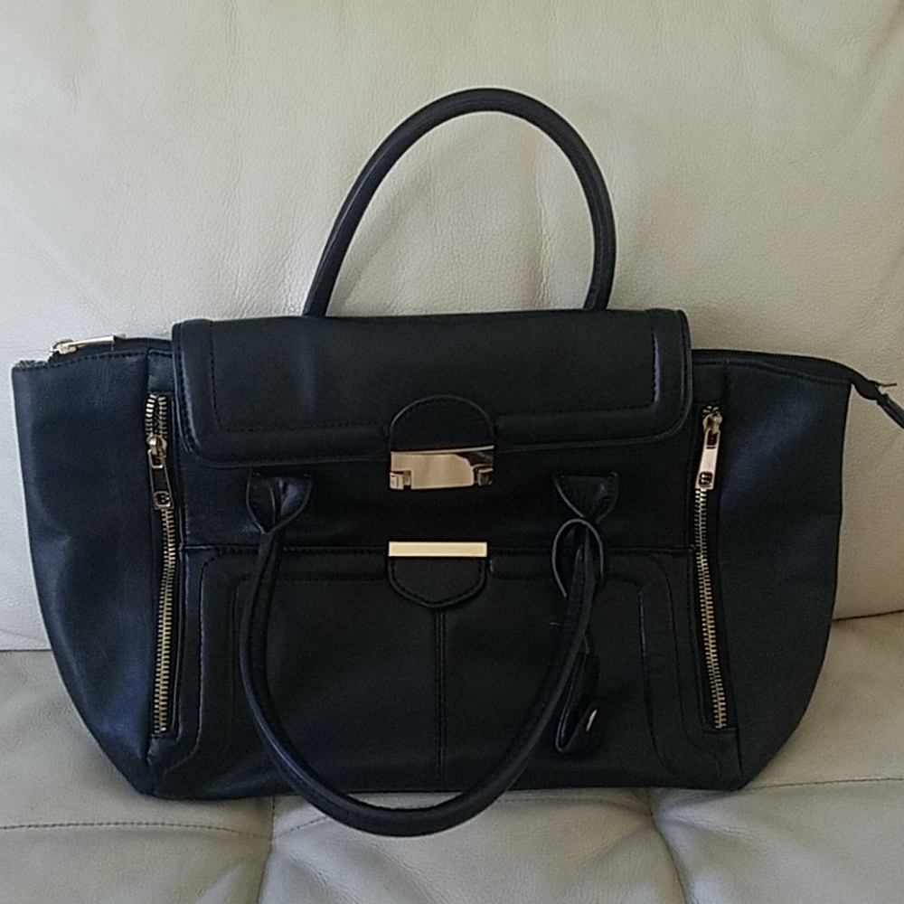 Justfab Black Satchel